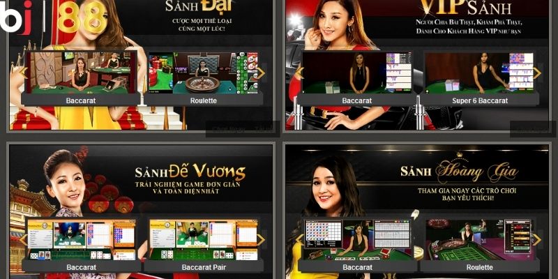 Khám phá kho trò chơi đổi thưởng hấp dẫn tại Casino online Bj88 